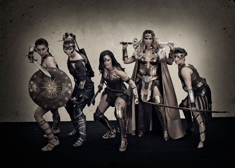 Illustration for article titled Cosplayers Create Their Own Wonder Woman Vanity Fair Shoot